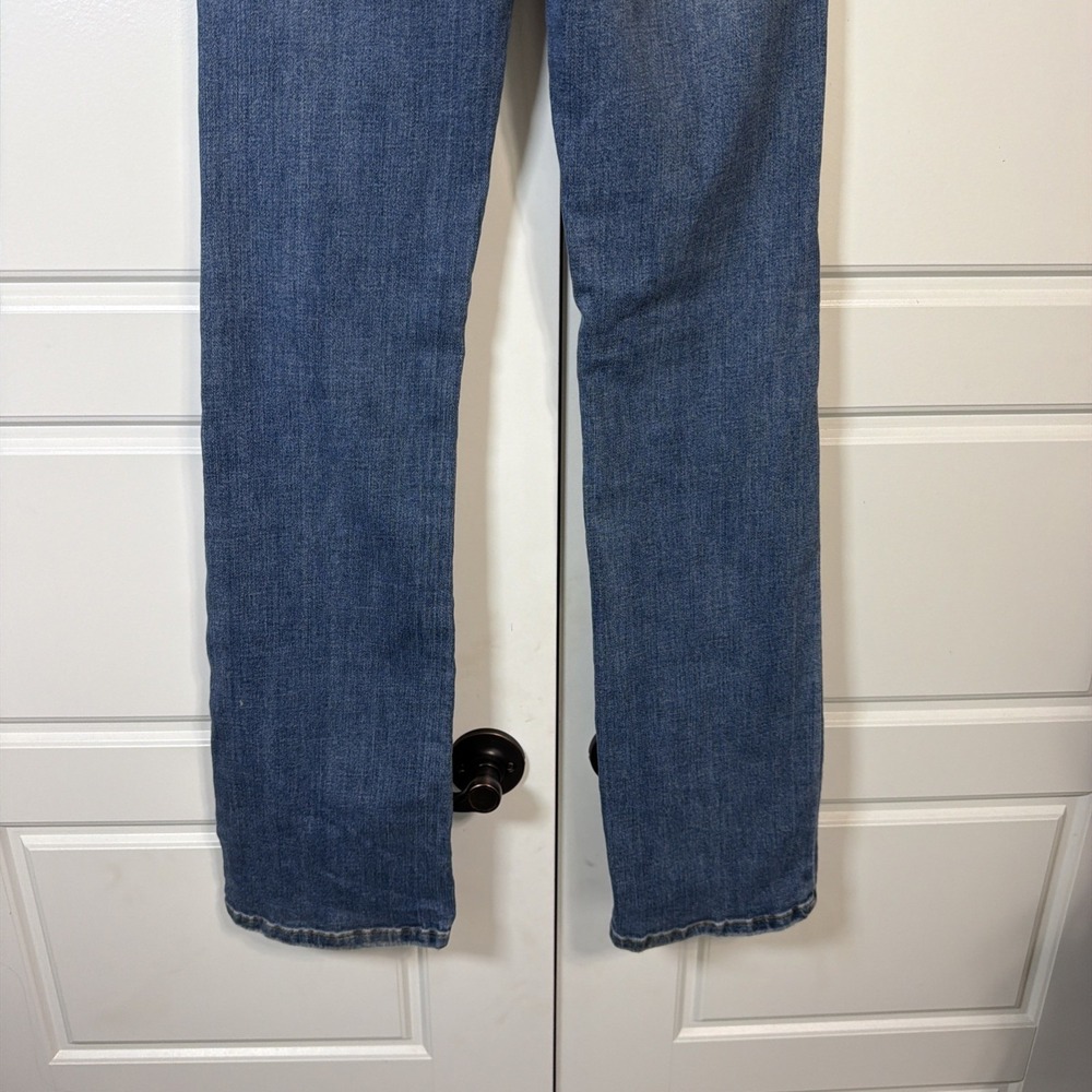 Judy Blue Bootcut Jeans Womens Size 1/25 Blue Medium Wash Mid Rise Distressed - Picture 7 of 12